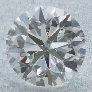 Natural 0.5 Carat F SI3 Round EGL Diamond