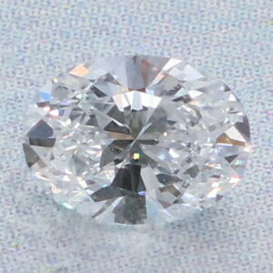 Natural 0.29 Carat E SI1 Oval EGL Diamond