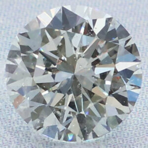 0.51 Carat Round EGL Natural Diamond H-SI3 Good symmetry, Very Good polish.