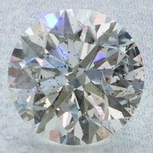 0.64 Carat Round EGL Natural Diamond H-SI3 Good symmetry, Very Good polish.