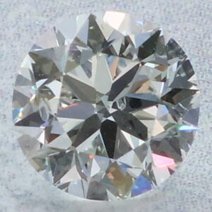 Natural 0.54 Carat H SI2 Round EGL Diamond