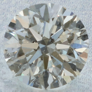 0.71 Carat Round EGL Natural Diamond I-SI3 Very Good symmetry, Very Good polish.