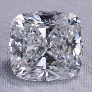 1.01 Carat Cushion EGL Natural Diamond F-I1 Good symmetry, Very Good polish.