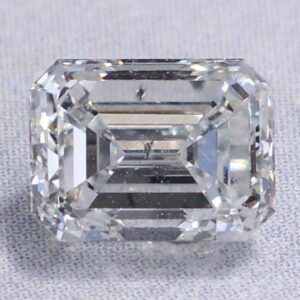 Natural 0.91 Carat H SI2 Emerald EGL Diamond
