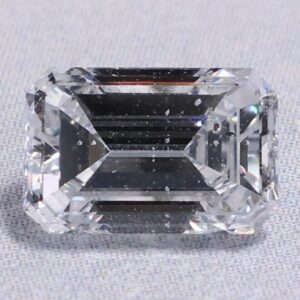 Natural 0.92 Carat D SI2 Emerald EGL Diamond