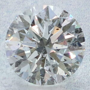 Natural 0.46 Carat F I1 Round PGS Diamond