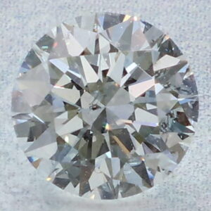 Natural 0.6 Carat F I1 Round PGS Diamond