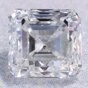 Natural 0.75 Carat H SI1 Asscher EGL Diamond