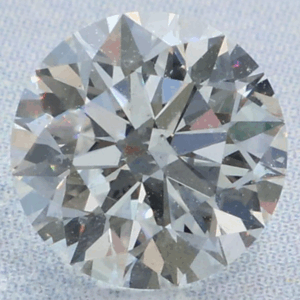 Natural 0.59 Carat H SI3 Round PGS Diamond