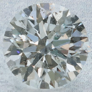 Natural 0.8 Carat G I1 Round PGS Diamond