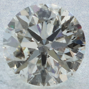 Natural 0.9 Carat M I1 Round PGS Diamond