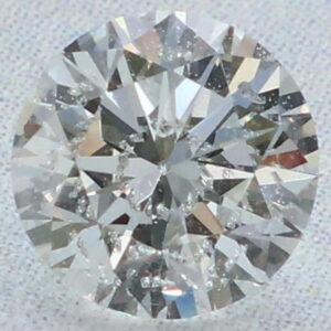 Natural 0.57 Carat I SI3 Round EGL Diamond