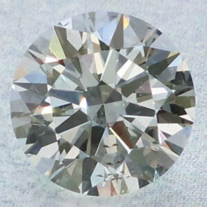 Natural 0.54 Carat J SI1 Round GIA Diamond