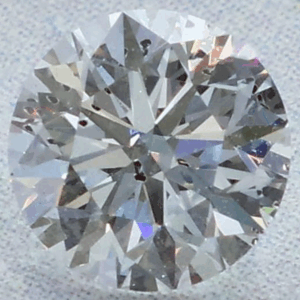 Natural 0.73 Carat E I1 Round GIA Diamond