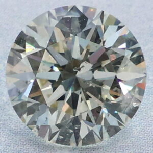 Natural 1.53 Carat M I1 Round GIA Diamond
