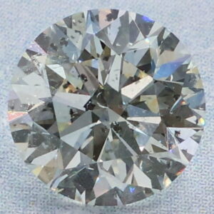 Natural 1.51 Carat L I1 Round GIA Diamond
