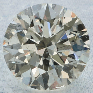 Natural 1 Carat N I1 Round GIA Diamond