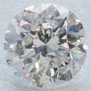 Natural 0.7 Carat H I2 Round GIA Diamond