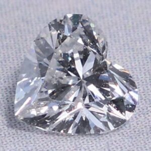 0.31 Carat Heart F SI2 Natural Diamond