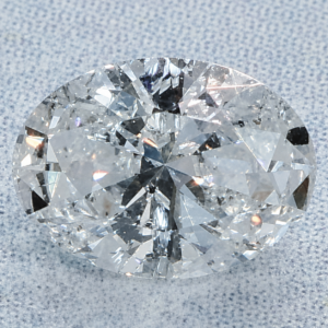 0.34 Carat F I1 EGL 400119611D Good symmetry, Very Good polish.
