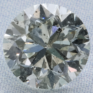0.61 Carat Round GIA Natural Diamond K-SI2 Excellent symmetry, Excellent polish.