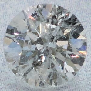 Natural 0.77 Carat Round Diamond