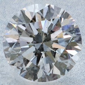 Natural 0.51 Carat H SI2 Round EGL Diamond