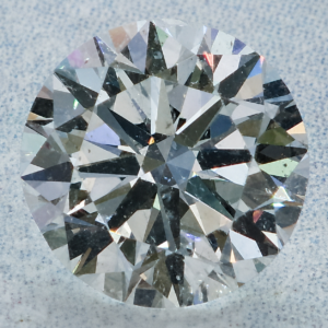 Natural 0.5 Carat G I1 Round EGL Diamond