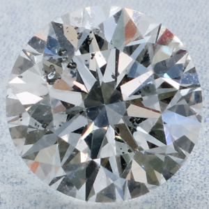 Natural 0.48 Carat D SI3 Round EGL Diamond