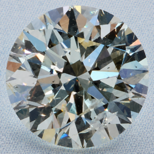 Natural 0.9 Carat M I1 Round PGS Diamond