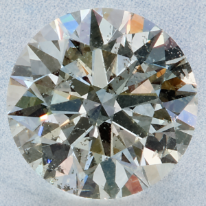 Natural 2 Carat L I2 Round PGS Diamond