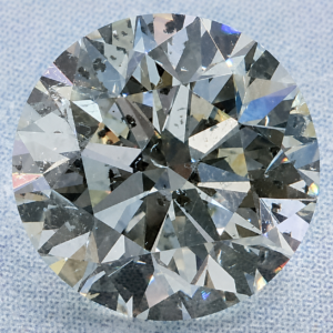 Natural 2.02 Carat L I2 Round PGS Diamond