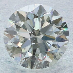 Natural 3 Carat J SI2 Round GIA Diamond