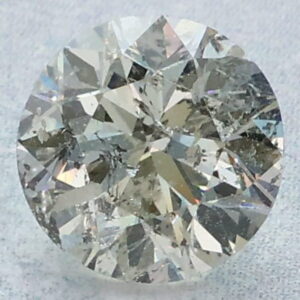 Natural 1.5 Carat M I2 Round GIA Diamond