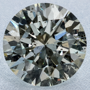 Natural 1 Carat L I1 Round GIA Diamond
