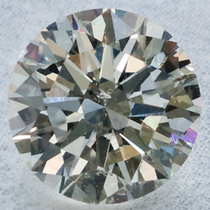 Natural 1 Carat L I2 Round GIA Diamond
