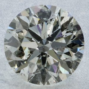 Natural 1.01 Carat M I2 Round GIA Diamond