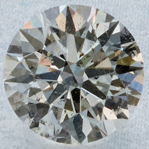 Natural 1.01 Carat L I2 Round GIA Diamond