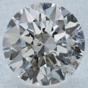 Natural 0.97 Carat F I1 Round PGS Diamond