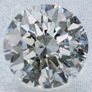 Natural 0.92 Carat G I1 Round GIA Diamond