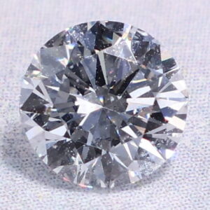 Lab Grown 0.55 Carat D SI1 Round IGI Diamond