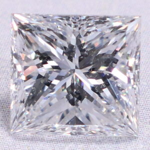 Lab Grown 0.51 Carat F VVS2 Princess IGI Diamond