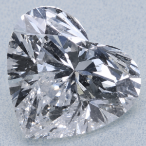 0.3 Carat Heart D SI1 Natural Diamond