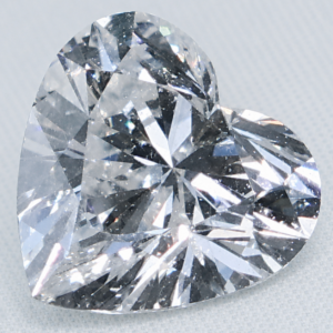 0.31 Carat Heart F SI2 Natural Diamond