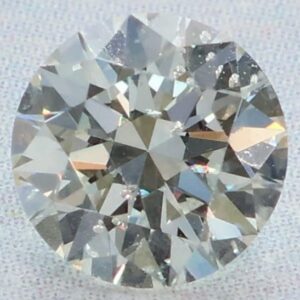 Natural 0.45 Carat F SI2 Round EGL Diamond