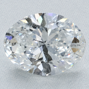 0.27ct GIA Natural Oval Diamond E-SI2 GOOD symmetry, GOOD polish.
