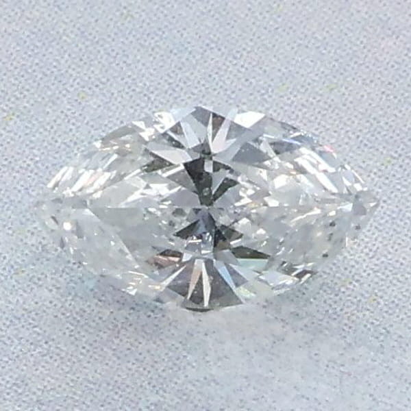 Loose 0.44 carat marquise natural diamond E SI1 for engagement ring