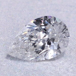 0.48 Carat Pear EGL Natural Diamond E-SI3 GOOD symmetry, GOOD polish.
