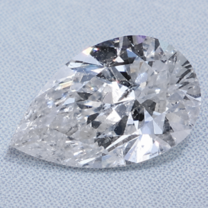 0.48 Carat Pear EGL Natural Diamond E-SI3 GOOD symmetry, GOOD polish.