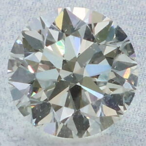 Natural 0.52 Carat L VS1 Round EGL Diamond